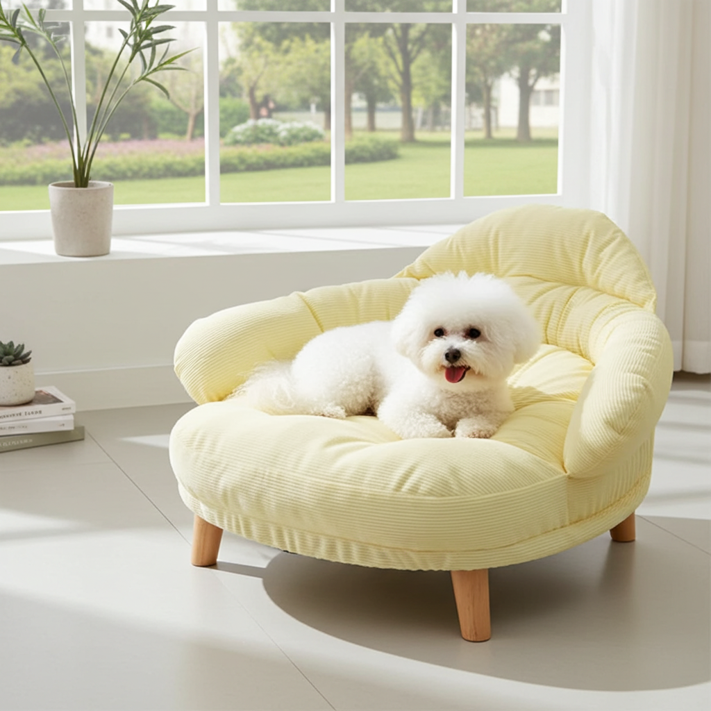 Élégance Blossom Pet Sofa