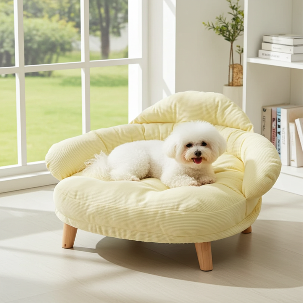 Élégance Blossom Pet Sofa