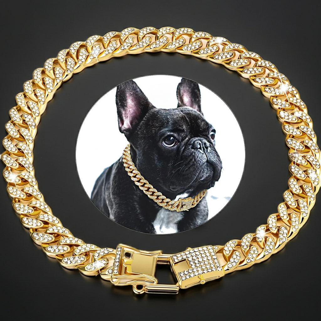 Luxe Diamond Cubano Collar
