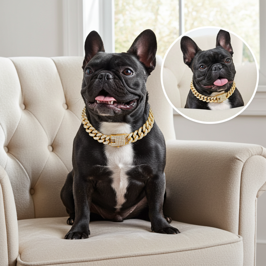 Luxe Diamond Cubano Collar